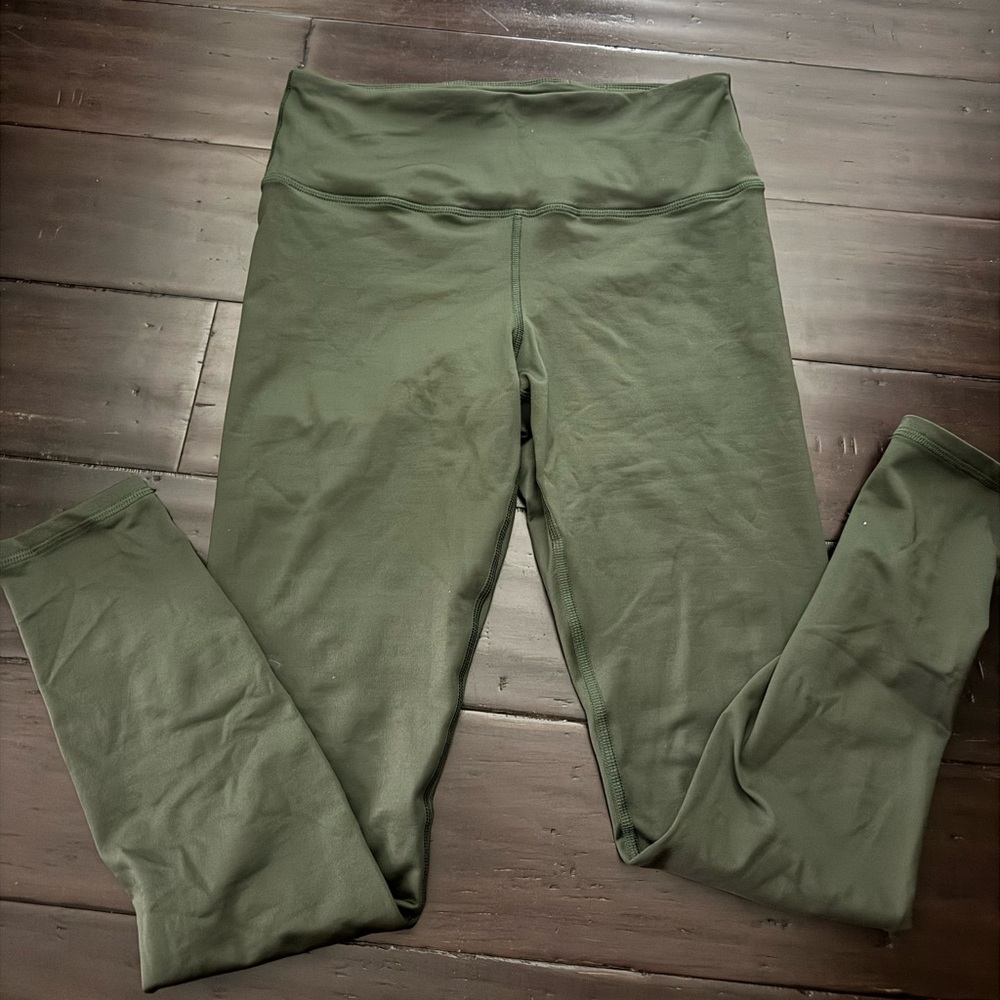 Under Armour Dark Green Compression Cold Gear Leggings